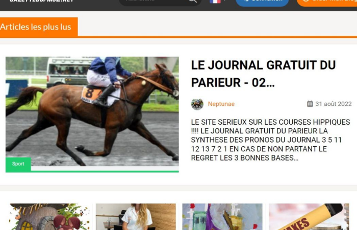 Le Journal Gratuit du Parieur